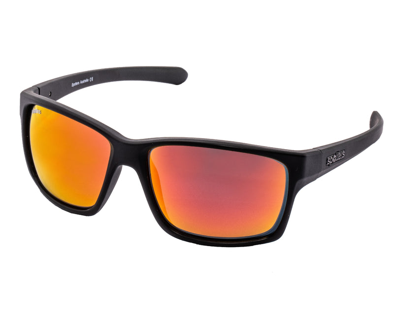 Load image into Gallery viewer, SPOTTERS SUNGLASSES GRIT JNR MATT BLACK [LENS:IGNITE]
