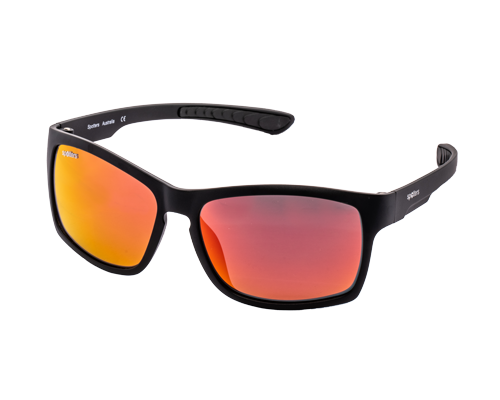 SPOTTERS SUNGLASSES SAVAGE MATT BLACK [LENS:IGNITE]