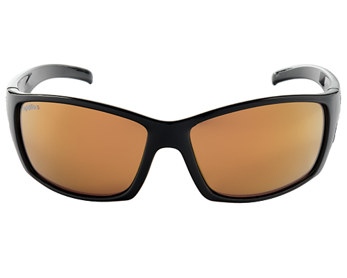 Load image into Gallery viewer, SPOTTERS SUNGLASSES FURY GLOSS BLACK [LENS:GOLD]
