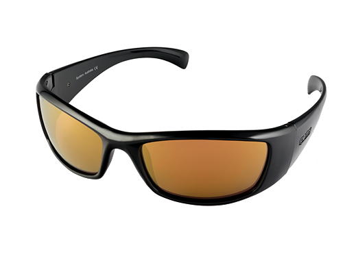 Load image into Gallery viewer, SPOTTERS SUNGLASSES ARTIC+ GLOSS BLACK [LENS:GOLD]
