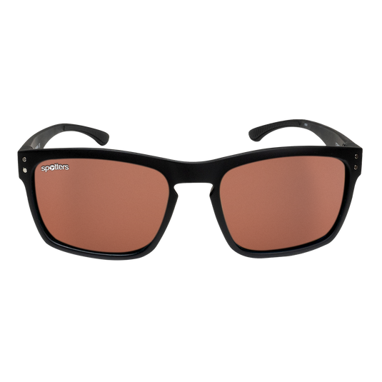 SPOTTERS SUNGLASSES CRYPTO MATT BLACK [LENS:HALIDE]
