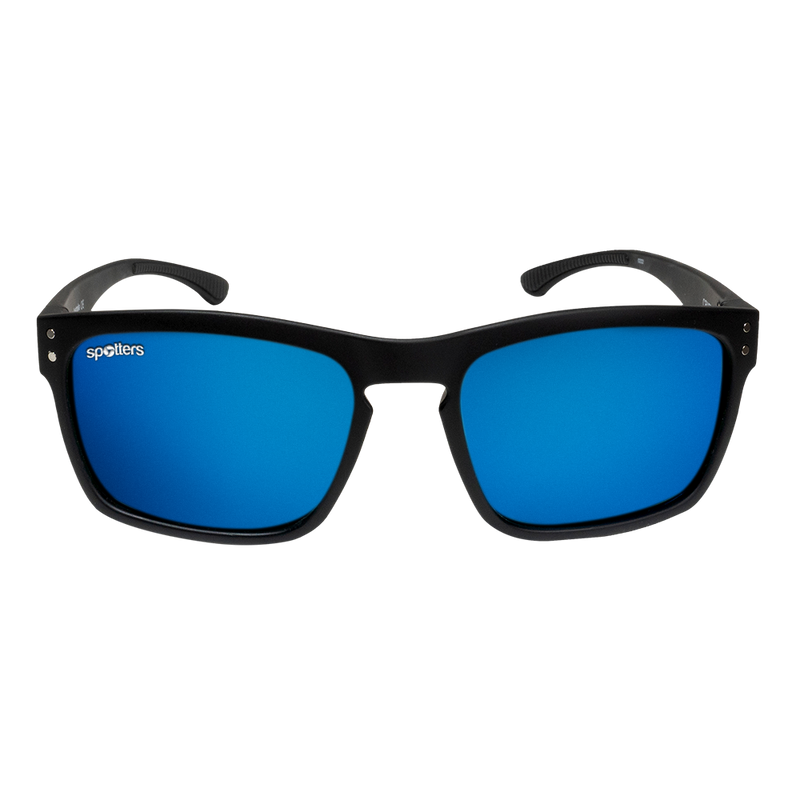 Load image into Gallery viewer, SPOTTERS SUNGLASSES CRYPTO MATT BLACK [LENS:ICE]
