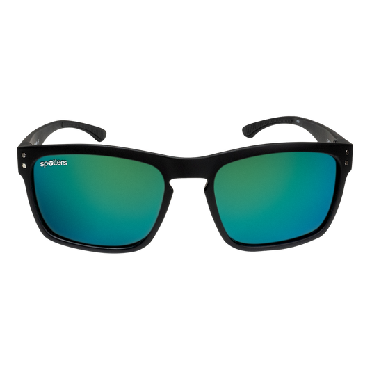SPOTTERS SUNGLASSES CRYPTO MATT BLACK [LENS:NEXUS]