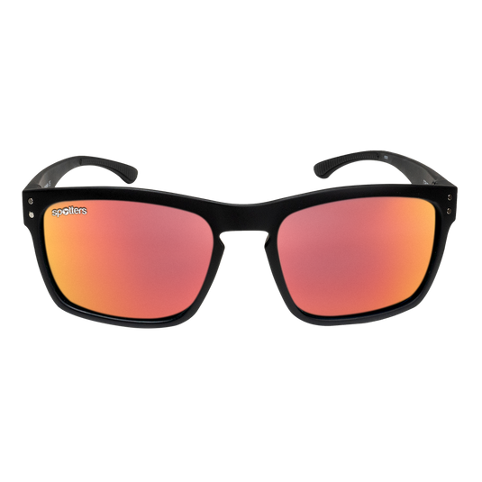 SPOTTERS SUNGLASSES CRYPTO MATT BLACK [LENS:IGNITE]