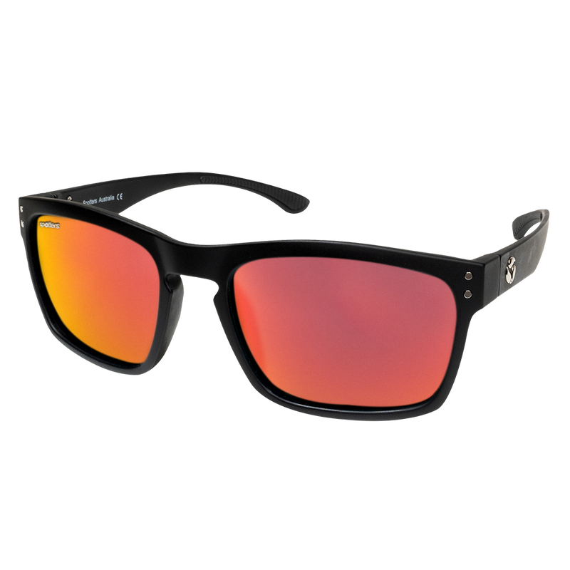 Load image into Gallery viewer, SPOTTERS SUNGLASSES CRYPTO MATT BLACK [LENS:IGNITE]
