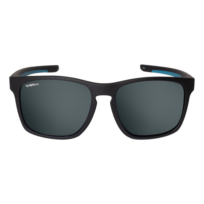 Load image into Gallery viewer, SPOTTERS SUNGLASSES KIDS DINGO MATT BLACK [LENS:GREY]
