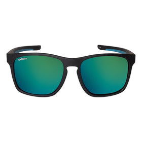 SPOTTERS SUNGLASSES KIDS DINGO MATT BLACK [LENS:GREEN MIRROR]