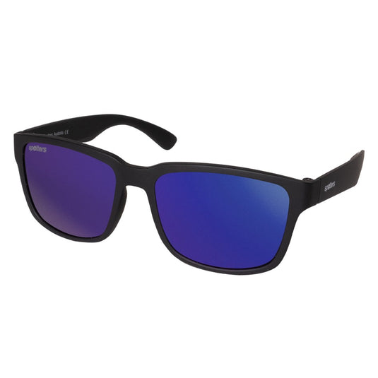 SPOTTERS SUNGLASSES KIDS KANGA MATT BLACK [LENS:PURPLE MIRROR]