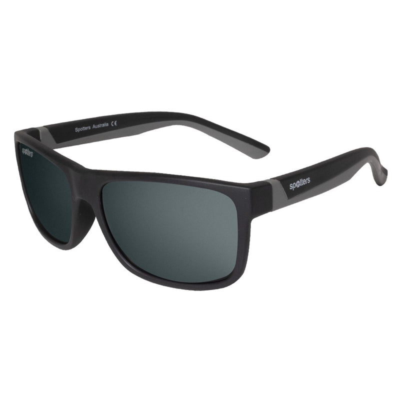 Load image into Gallery viewer, SPOTTERS SUNGLASSES KIDS WOMBAT MATT BLACK [LENS:GREY]
