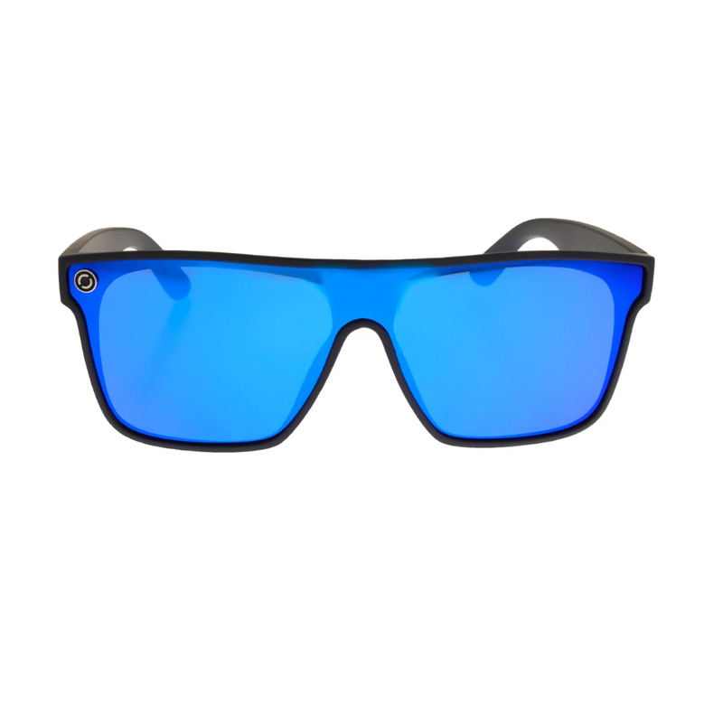 Load image into Gallery viewer, OXIDE EYEWEAR GALAXY MATT BLACK [LENS:BLUE MIRROR]
