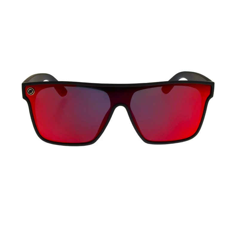 Load image into Gallery viewer, OXIDE EYEWEAR GALAXY MATT BLACK [LENS:RED MIRROR]
