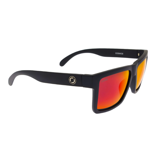OXIDE EYEWEAR COSMOS MATT BLACK [LENS:RED MIRROR]