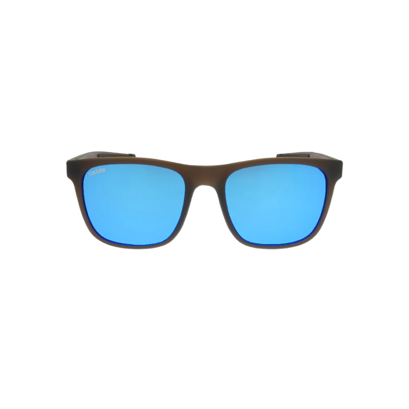 Load image into Gallery viewer, OXIDE EYEWEAR SOLARIS MATT GREY [LENS:BLUE MIRROR]
