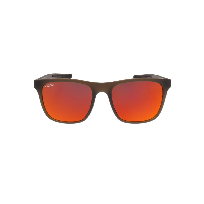 Load image into Gallery viewer, OXIDE EYEWEAR SOLARIS MATT GREY [LENS:RED MIRROR]
