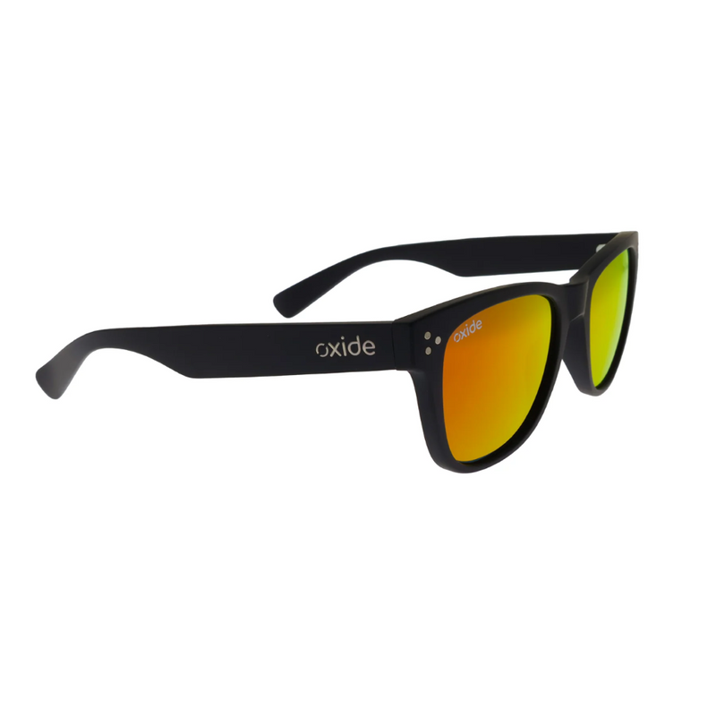 Load image into Gallery viewer, OXIDE EYEWEAR HORIZON MATT BLACK [LENS:RED MIRROR]
