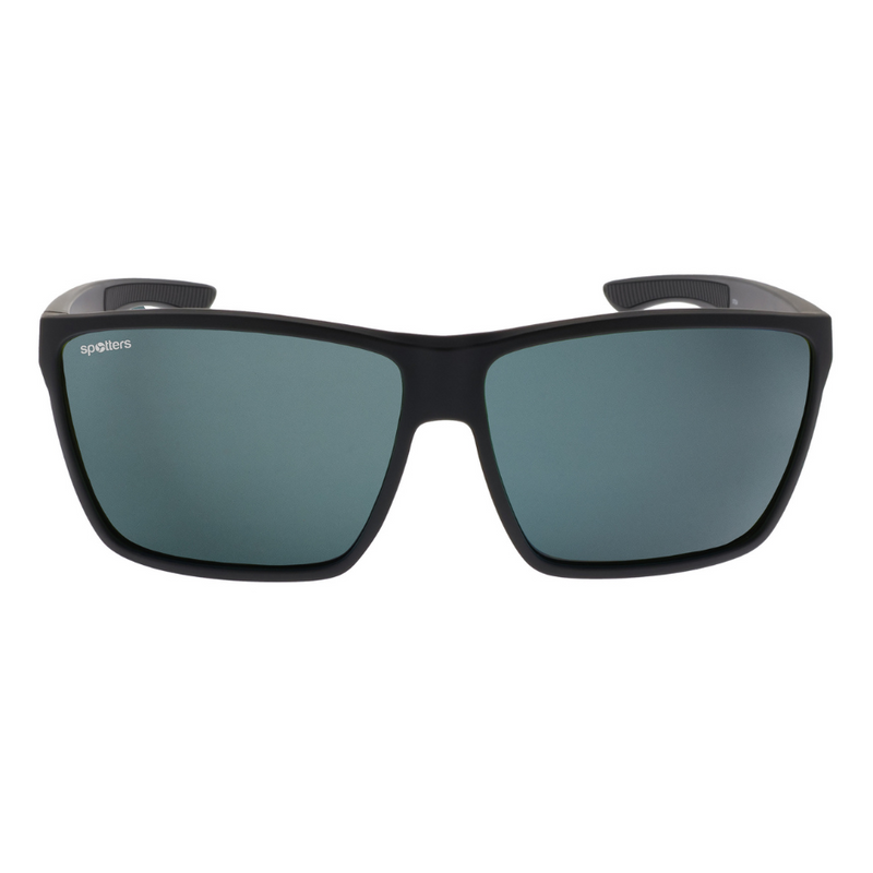 Load image into Gallery viewer, SPOTTERS SUNGLASSES VILLAIN MATT BLACK [LENS:CARBON]
