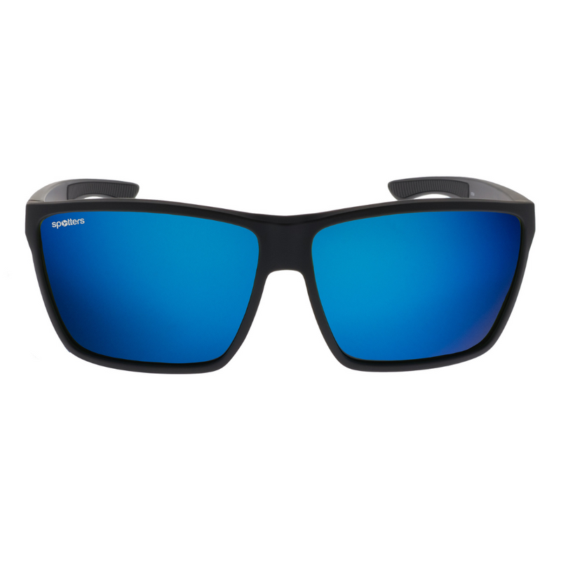 Load image into Gallery viewer, SPOTTERS SUNGLASSES VILLAIN MATT BLACK [LENS:ICE]
