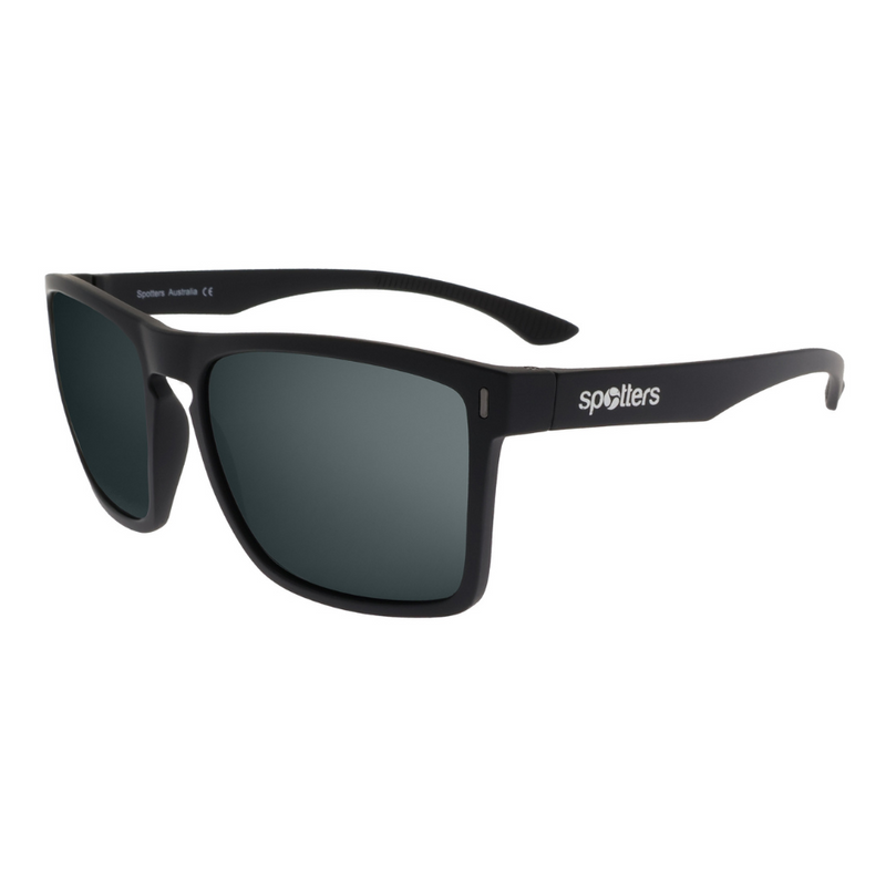Load image into Gallery viewer, SPOTTERS SUNGLASSES PHANTOM MATT BLACK [LENS:CARBON]
