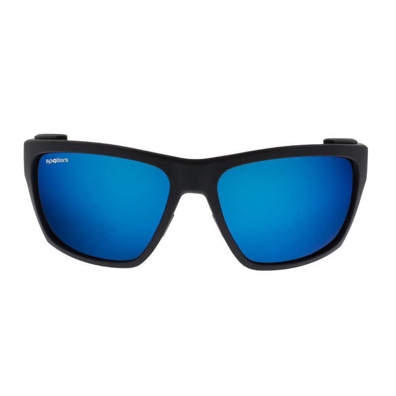 Load image into Gallery viewer, SPOTTERS SUNGLASSES RENEGADE MATT BLACK [LENS:ICE]
