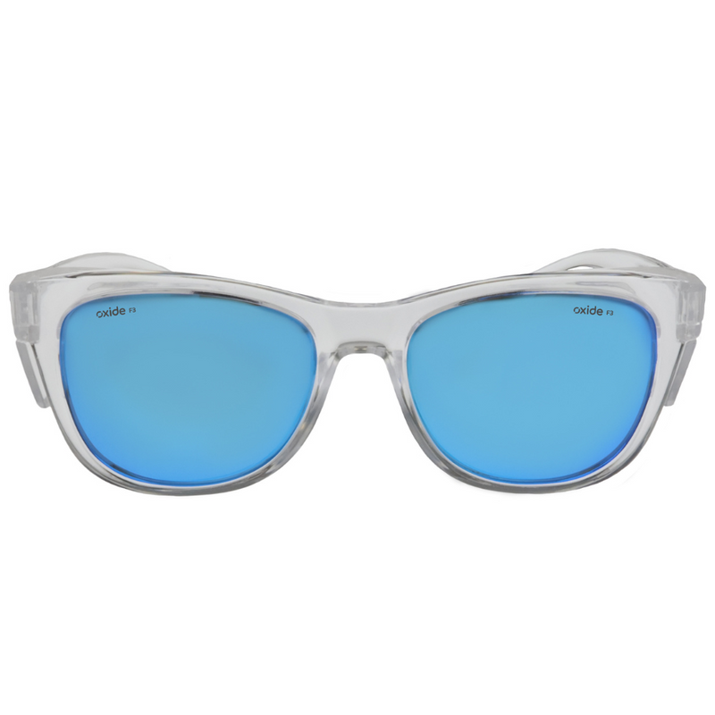 Load image into Gallery viewer, OXIDE SAFETY QUAKE CLEAR [LENS:BLUE MIRROR]
