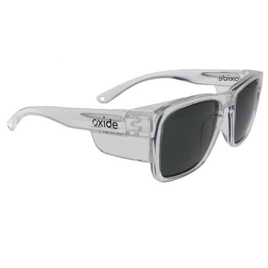 OXIDE SAFETY FROST CLEAR [LENS:GREY]