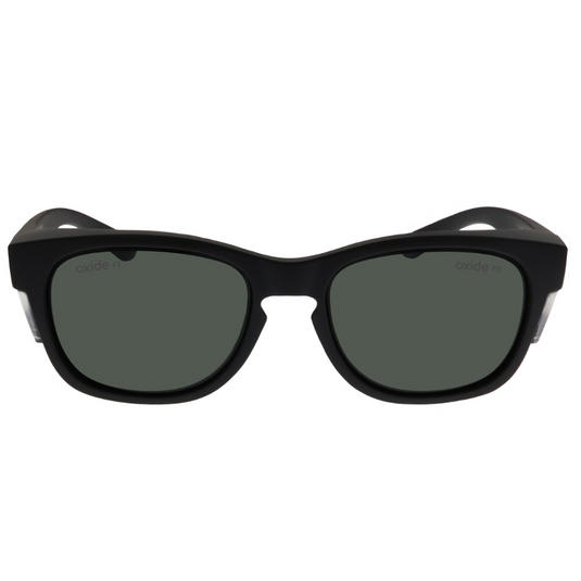 OXIDE SAFETY STORM MATT BLACK [LENS:GREY]