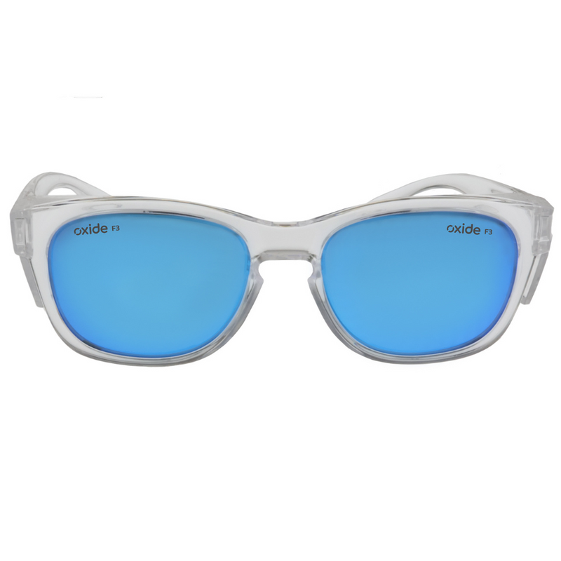 Load image into Gallery viewer, OXIDE SAFETY STORM CLEAR [LENS:BLUE MIRROR]
