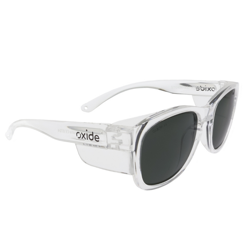Load image into Gallery viewer, OXIDE SAFETY STORM CLEAR [LENS:GREY]
