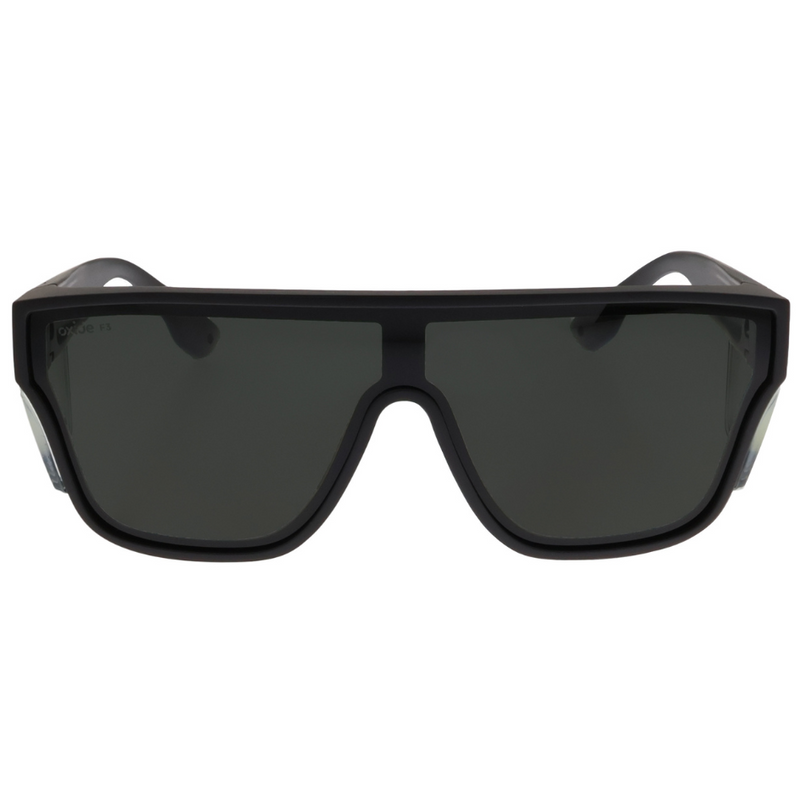 Load image into Gallery viewer, OXIDE SAFETY INFERNO MATT BLACK [LENS:GREY]
