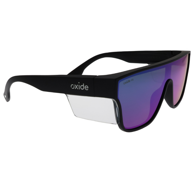 Load image into Gallery viewer, OXIDE SAFETY INFERNO MATT BLACK [LENS:GREEN MIRROR]
