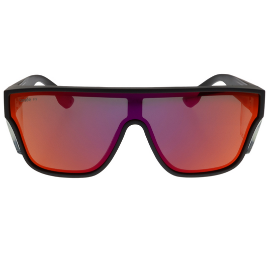 OXIDE SAFETY INFERNO MATT BLACK [LENS:RED MIRROR]
