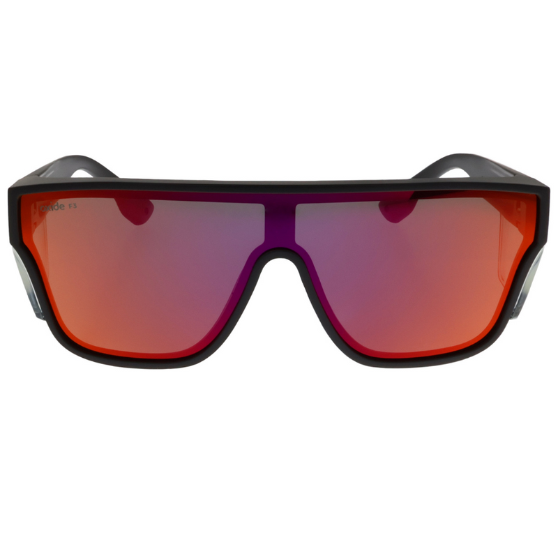 Load image into Gallery viewer, OXIDE SAFETY INFERNO MATT BLACK [LENS:RED MIRROR]
