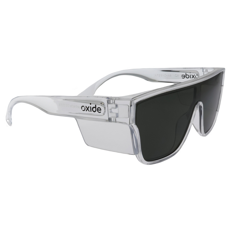 Load image into Gallery viewer, OXIDE SAFETY INFERNO CLEAR [LENS:GREY]
