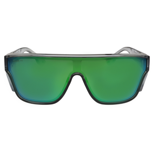 OXIDE SAFETY INFERNO GREY [LENS:GREEN MIRROR]