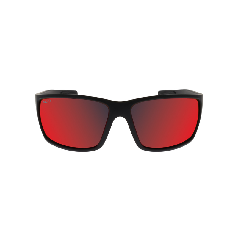 Load image into Gallery viewer, OXIDE EYEWEAR TITAN MATT BLACK [LENS:RED MIRROR]
