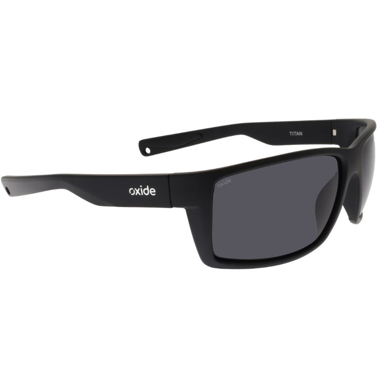 Load image into Gallery viewer, OXIDE EYEWEAR TITAN MATT BLACK [LENS:GREY]

