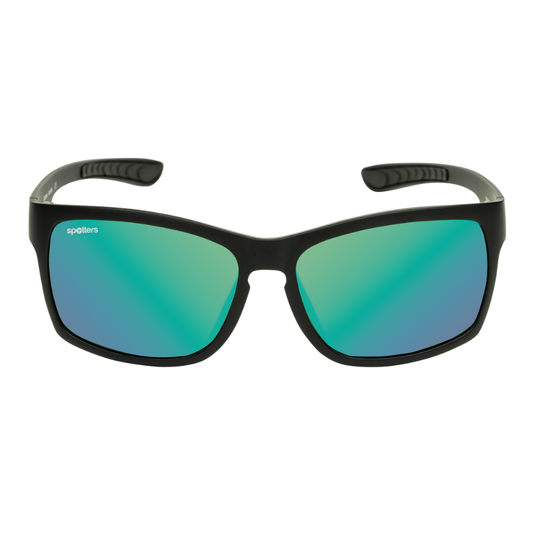 SPOTTERS SUNGLASSES SAVAGE MATT BLACK [LENS:HELIX]