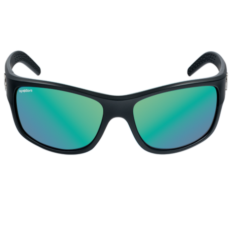 Load image into Gallery viewer, SPOTTERS SUNGLASSES FUSION MATT BLACK [LENS:HELIX]
