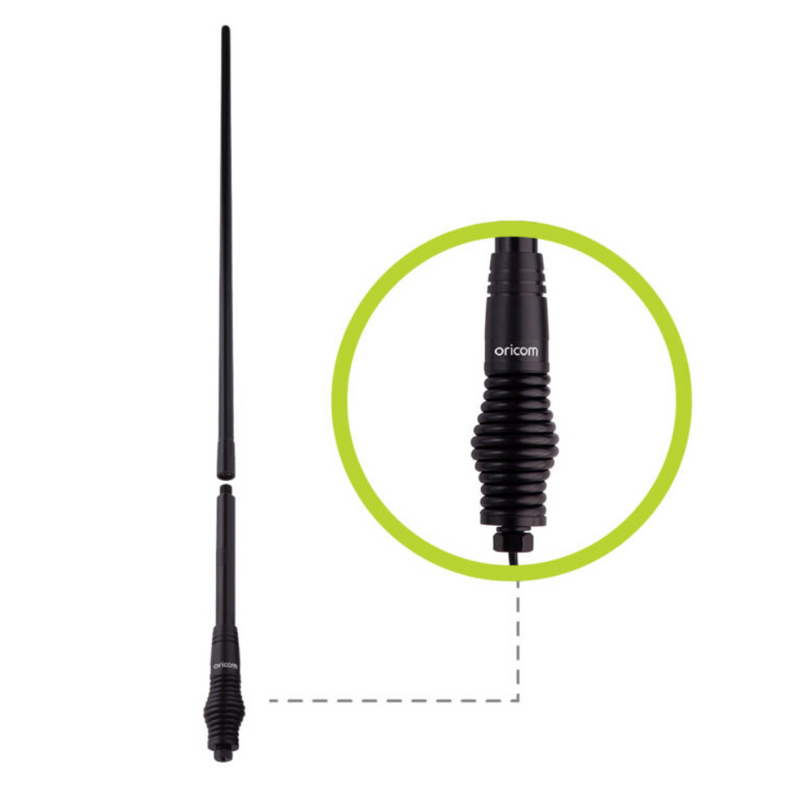 Load image into Gallery viewer, ORICOM ANU1200 ALL TERRAIN ANTENNA 3DBI/6.5DBI WITH HEAVY DUTY SPRING BASE

