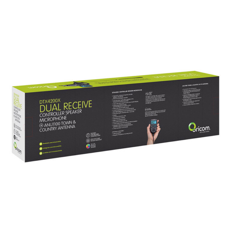 Load image into Gallery viewer, ORICOM DTX4200X IP54 DUAL RECEIVE OUTBACK VALUE PACK
