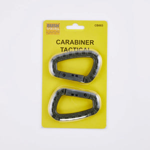 BUSH TRACKS CARABINER TACTICAL TWIN PACK 