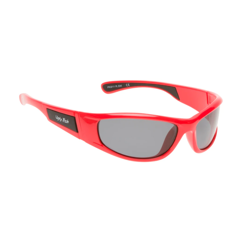 Load image into Gallery viewer, UGLY FISH KIDS PK911 [FRAME:RED LENS:SMOKE]
