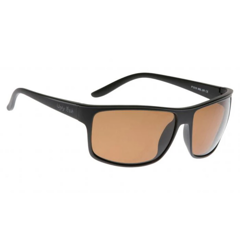 Load image into Gallery viewer, UGLY FISH P1016 POLARISED LIFESTYLE SUNGLASSES MATT BLACK [LENS:BROWN]

