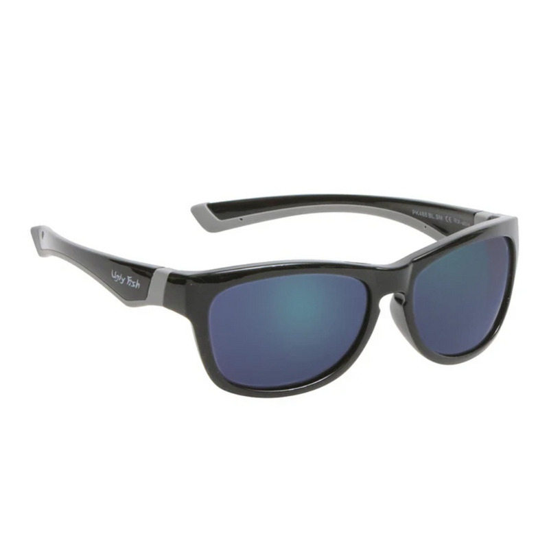 Load image into Gallery viewer, UGLY FISH KIDS PK488 [FRAME:BLACK LENS:BLUE MIRROR]
