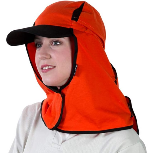 UVETO KALAHARI HAT 100% COTTON [CLR:ORANGE]
