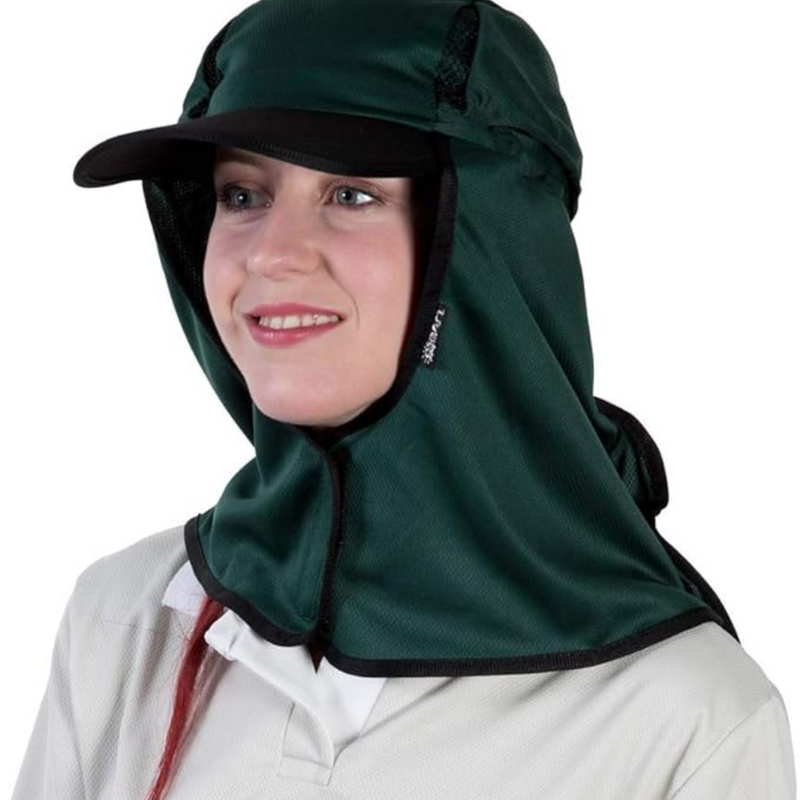Load image into Gallery viewer, UVETO KALAHARI HAT MICRO MESH [CLR:BOTTLE GREEN]
