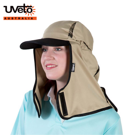 UVETO KALA HAT MICRO MESH [CLR:CAMEL]