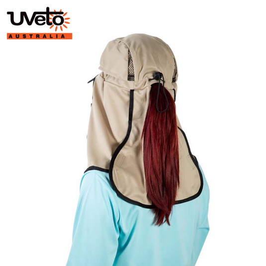 UVETO KALA HAT MICRO MESH [CLR:CAMEL]