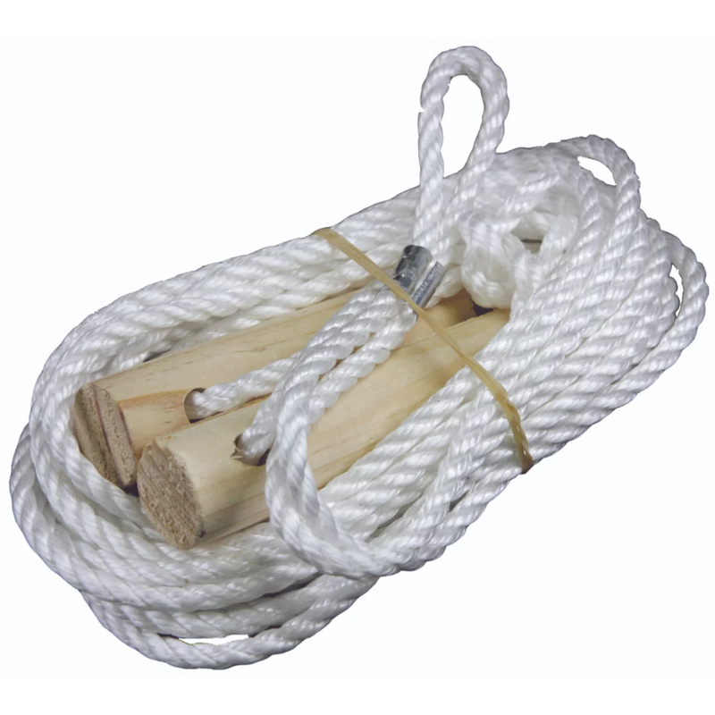 Load image into Gallery viewer, SUPEX GUY ROPE KIT DOUBLE 6MM ROPE WITH WOOD &amp; SPRING
