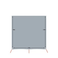 SUPEX CARAVAN PRIVACY SCREEN POP TOP END WALL
